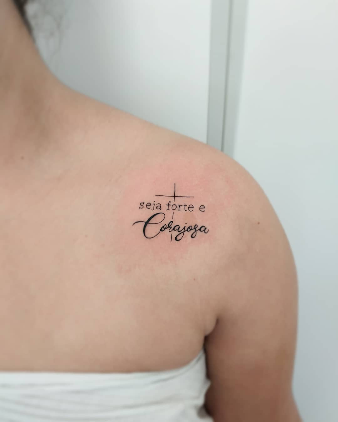 Seja forte e corajosa tatuagem 5