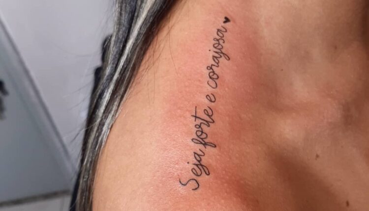 Seja forte e corajosa tatuagem 6