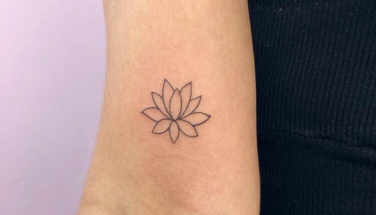 Tatuagem Flor de Lotus 1