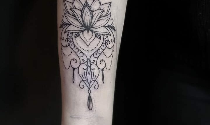 Tatuagem Flor de Lotus 23