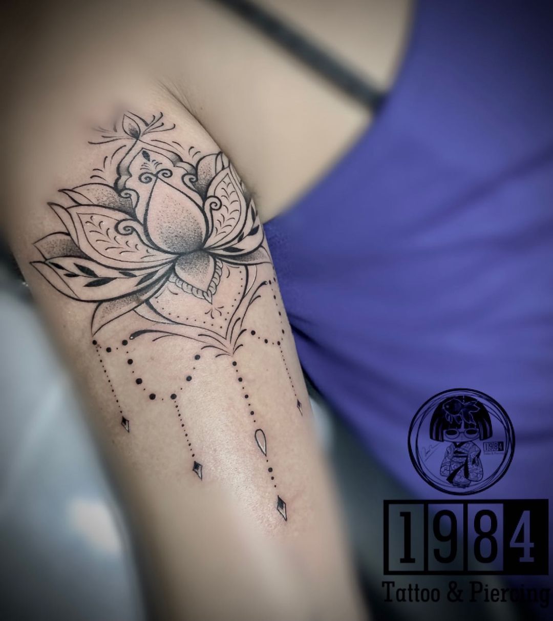 Tatuagem Flor de Lotus 24