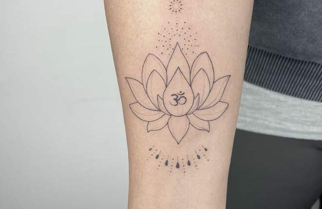 Tatuagem Flor de Lotus 32