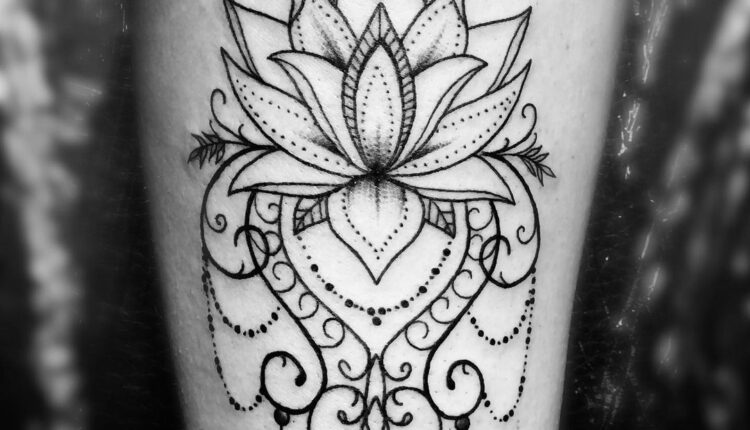 Tatuagem Flor de Lotus 37