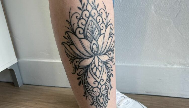 Tatuagem Flor de Lotus 38