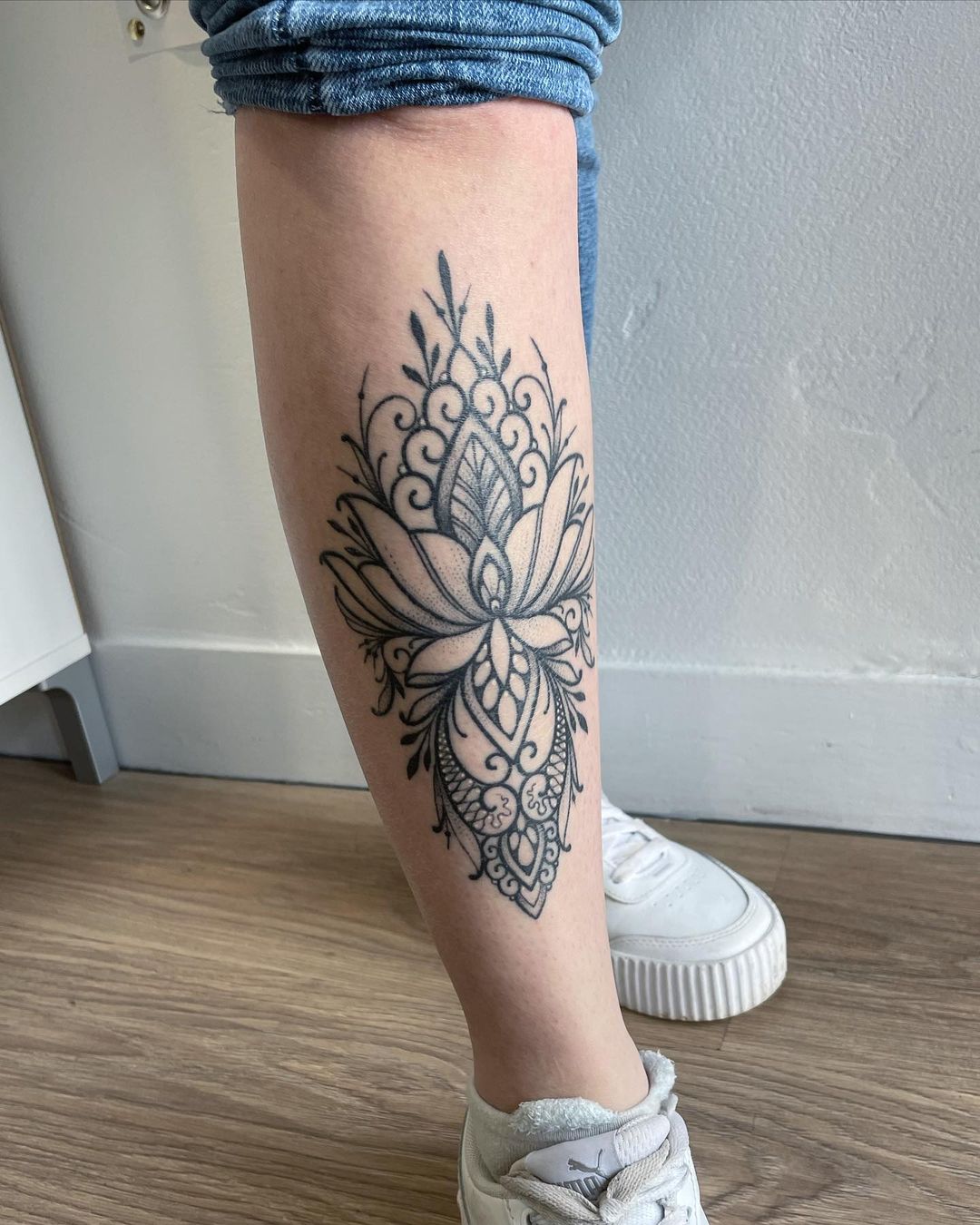 Tatuagem Flor de Lotus 38