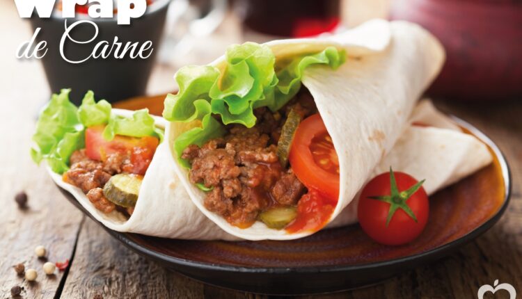 Wrap de carne