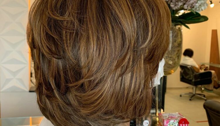 Mechas cor de doce de leite 19