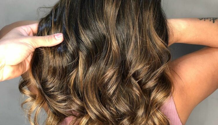 Mechas cor de doce de leite 22