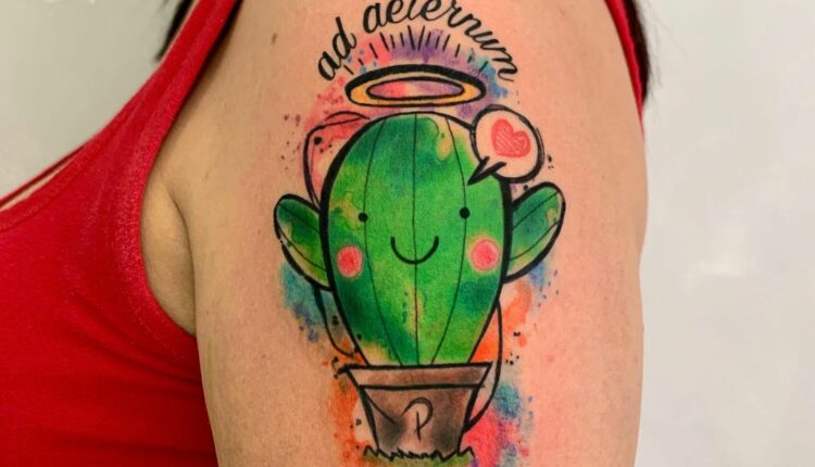 Tatuagem de cacto 23