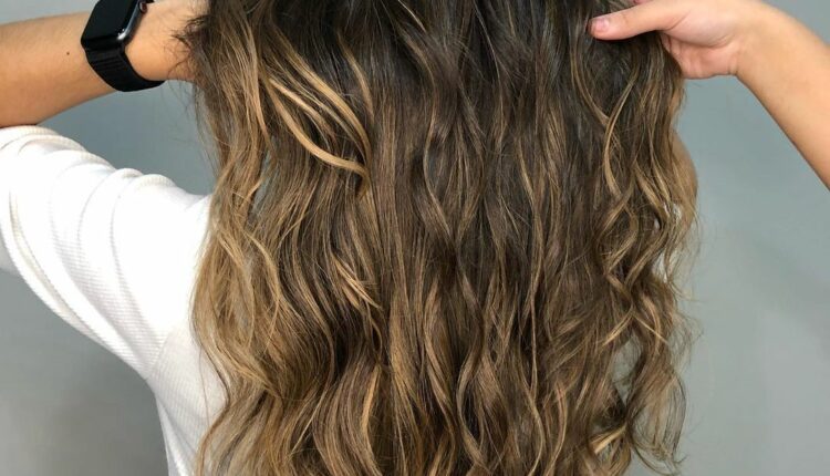 mechas cor de doce de leite 33