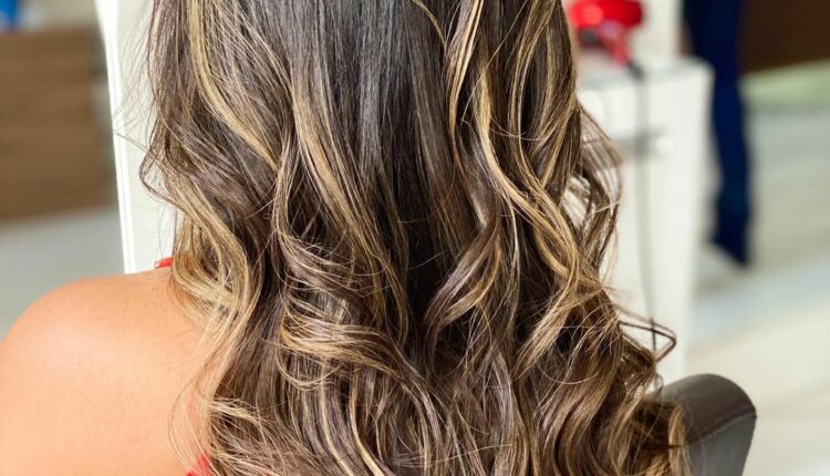 mechas cor de doce de leite 35