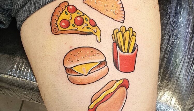 Tatuagem para quem ama comida