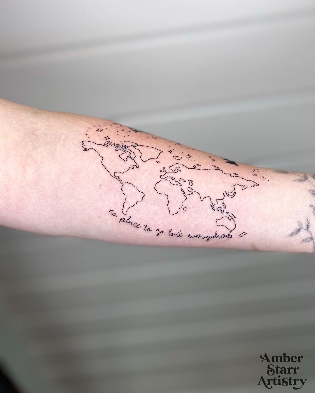 Tatuagem para quem ama viajar 15