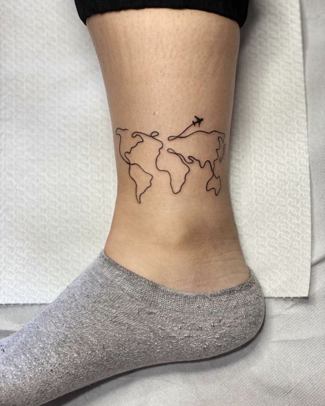 Tatuagem para quem ama viajar 8