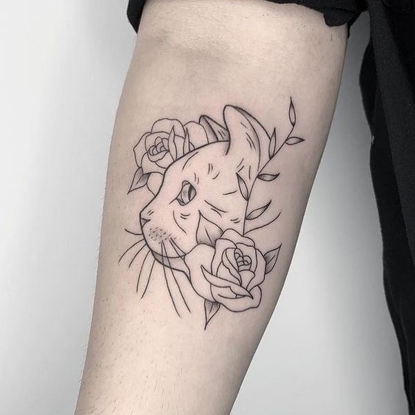 tatuagem para quem ama animais 32