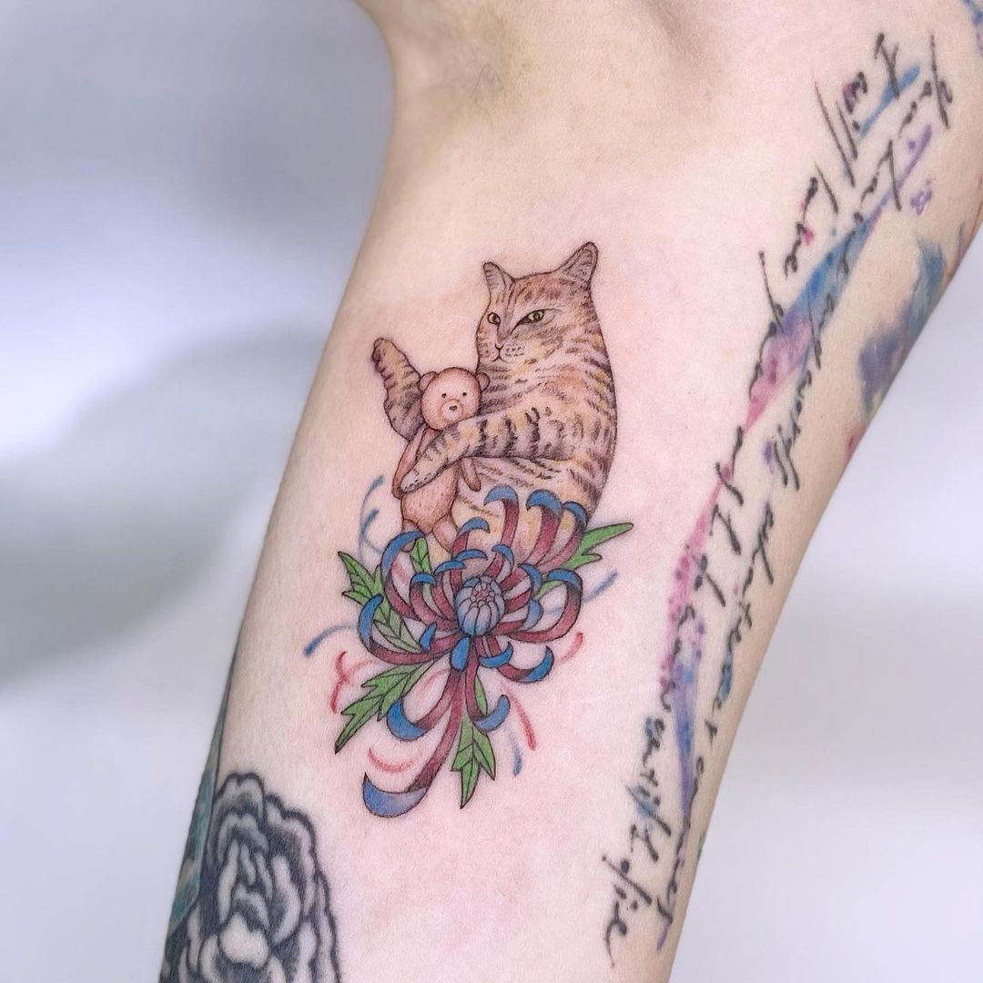 tatuagem para quem ama animais 36