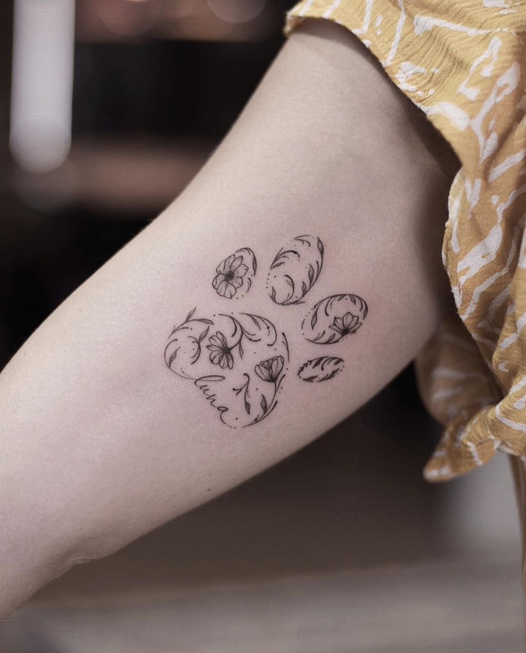 tatuagem para quem ama animais 52