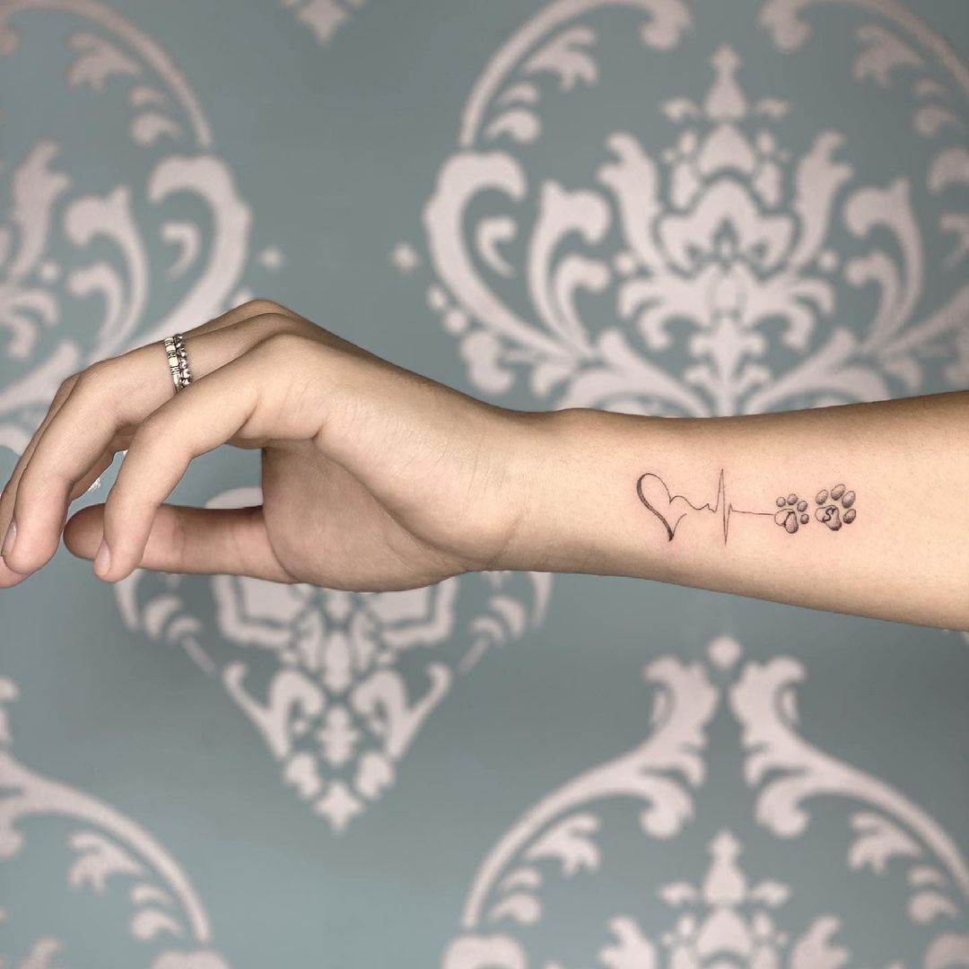 tatuagem para quem ama animais 54