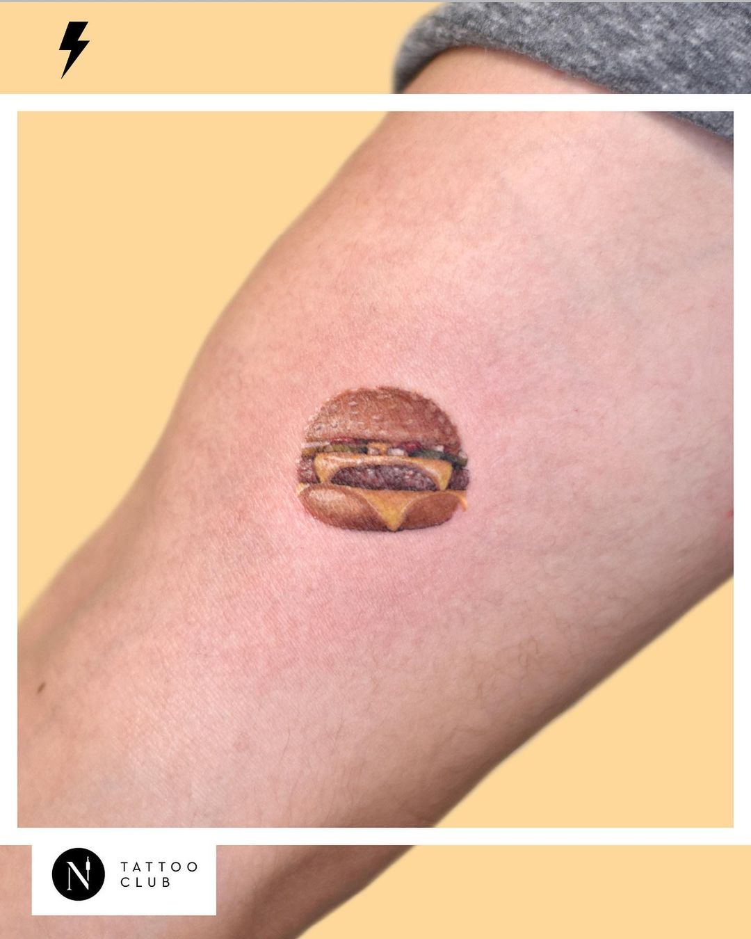 tatuagem para quem ama comida 1