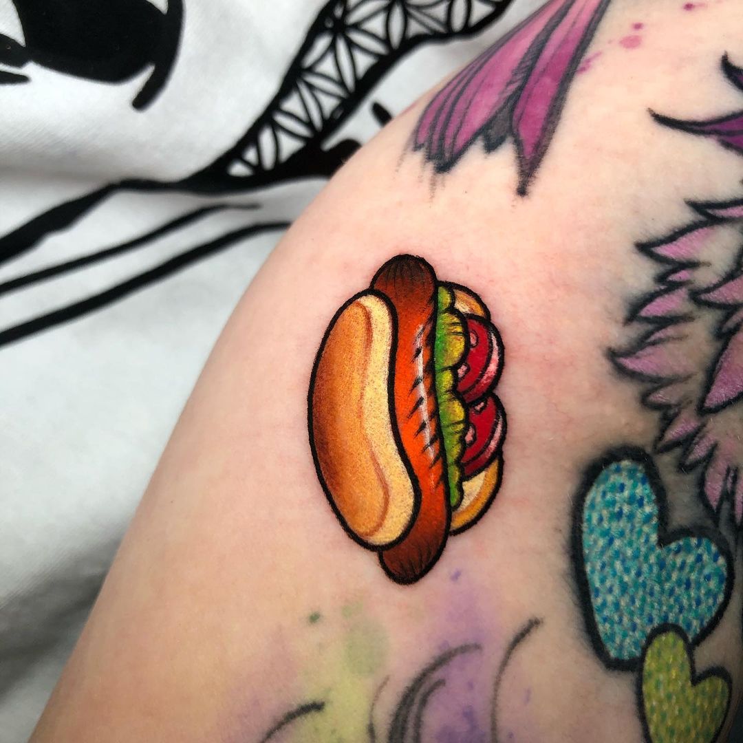 tatuagem para quem ama comida 24