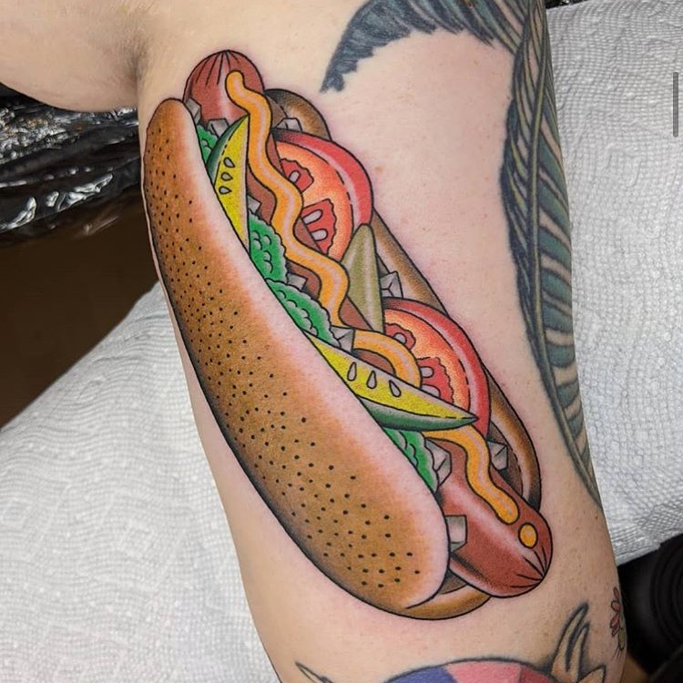 tatuagem para quem ama comida 25