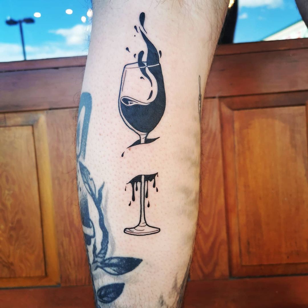 tatuagem para quem ama vinho 10