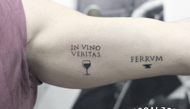 tatuagem para quem ama vinho 6