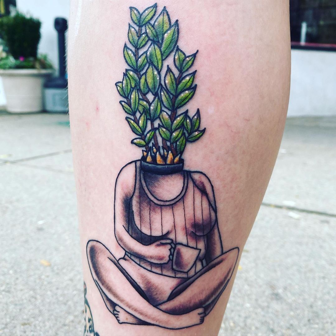 Tatuagem de plantas 30