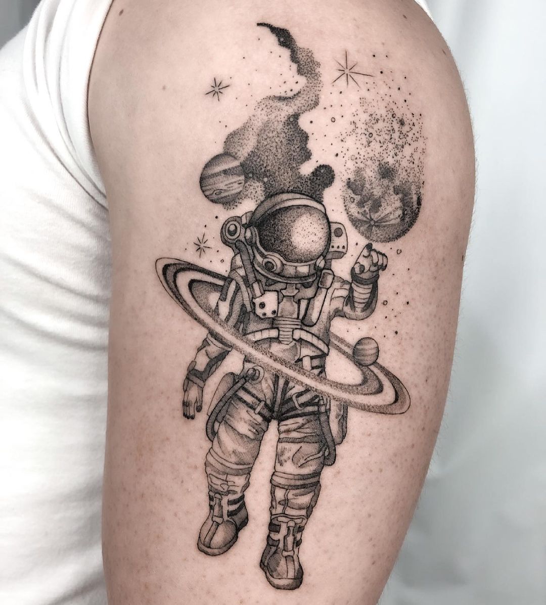 tatuagem de universo 17