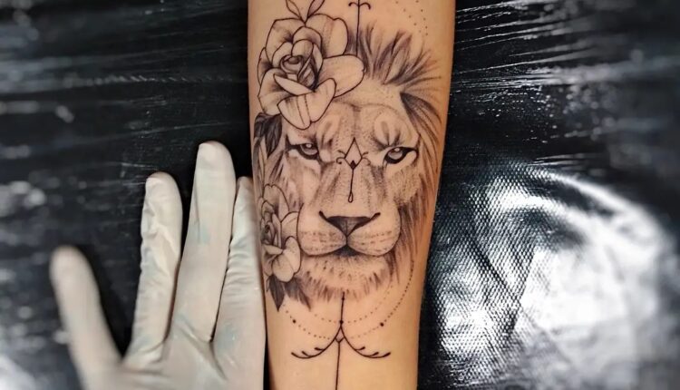 Tatuagem de leão 4