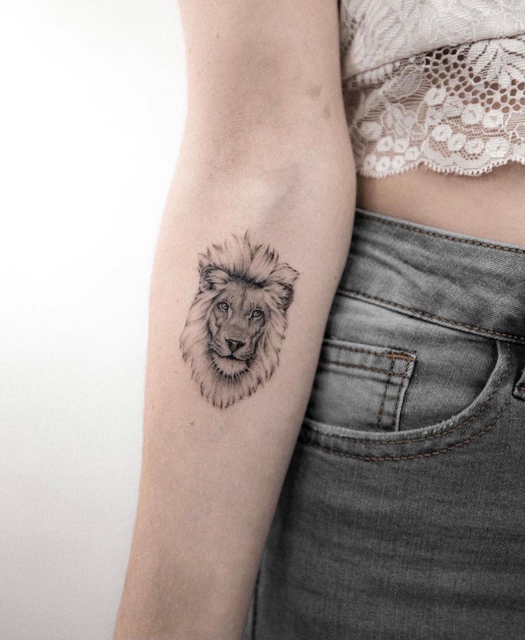 Tatuagem de leão 6