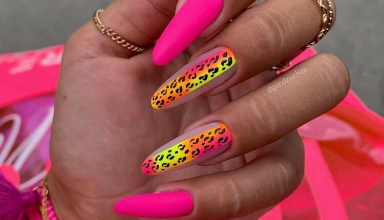 Unhas neon 14