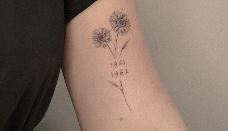 tatuagem de data 21