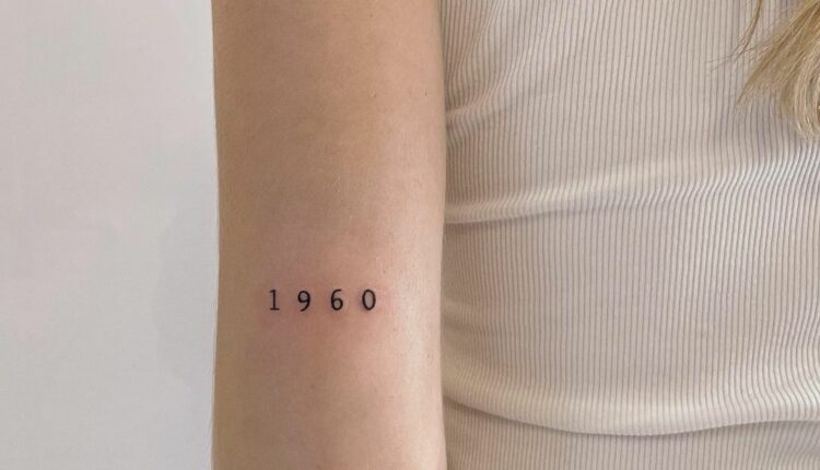 tatuagem de data 30