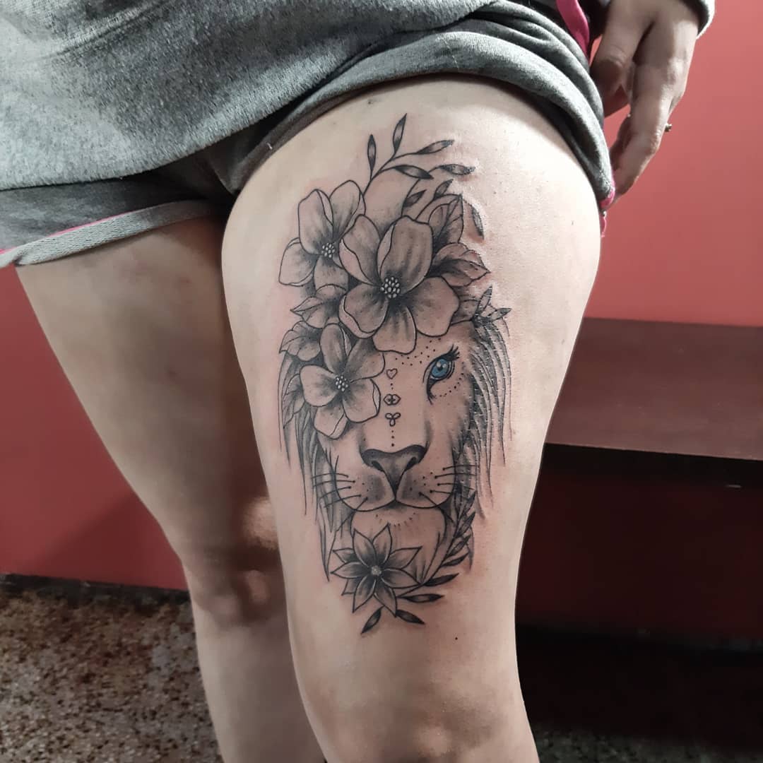 tatuagem de leão 12