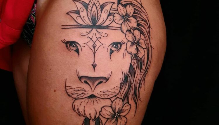 tatuagem de leão 13