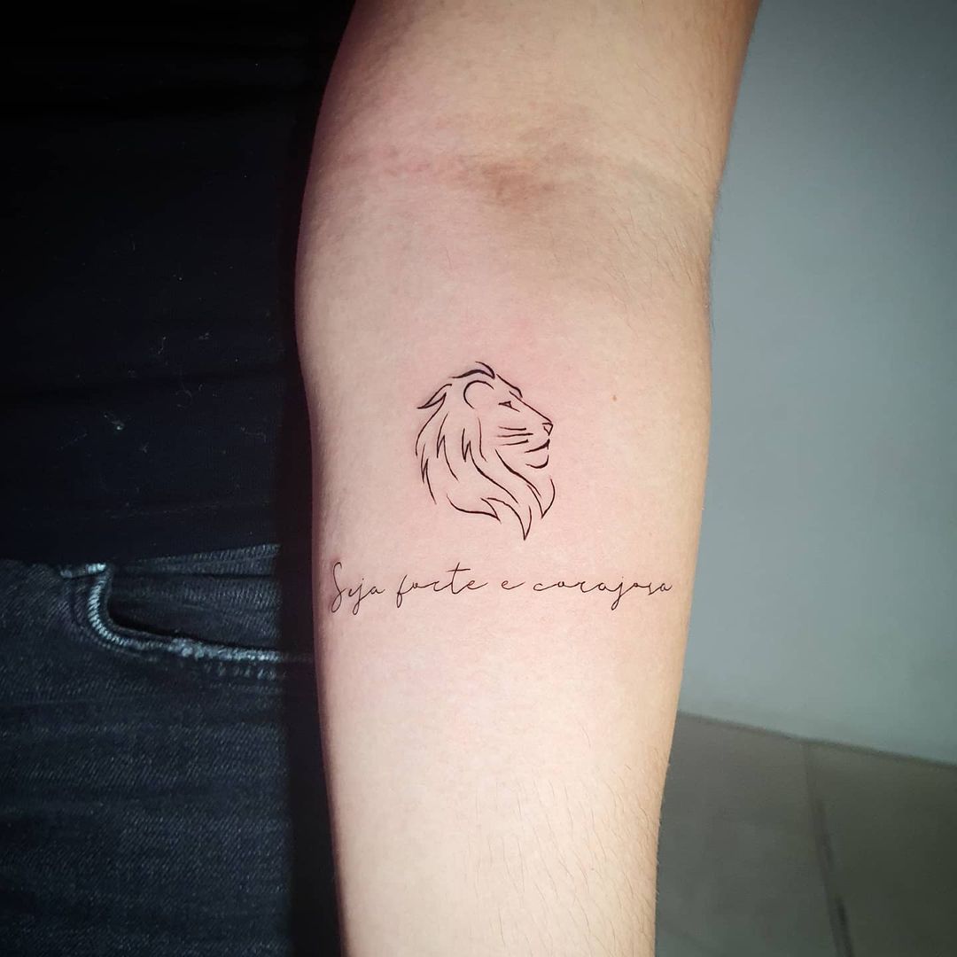 tatuagem de leão 19