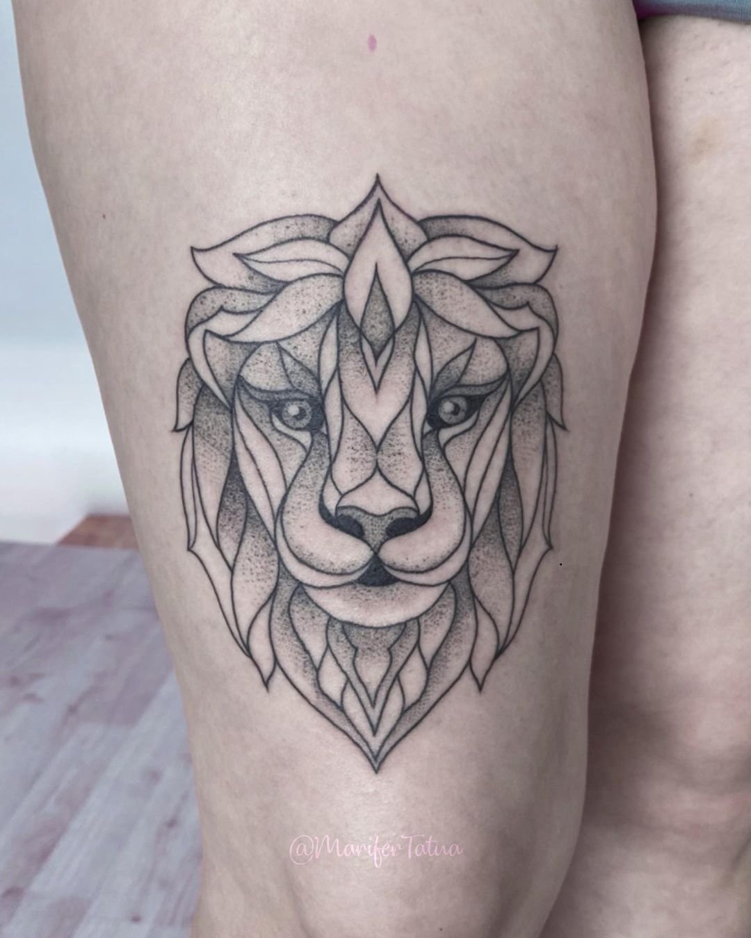 tatuagem de leão 24