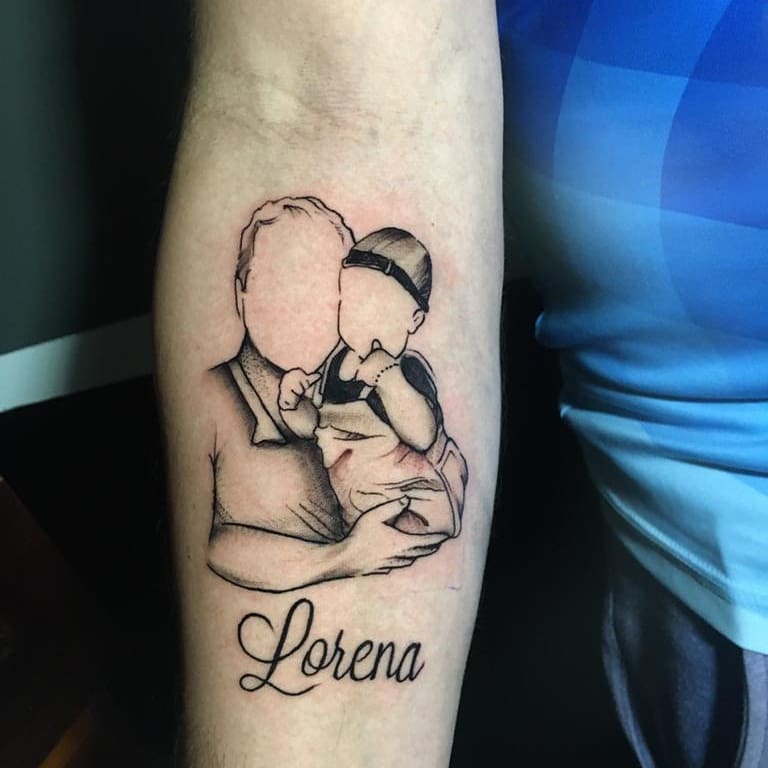 tatuagem de pai e filho 25