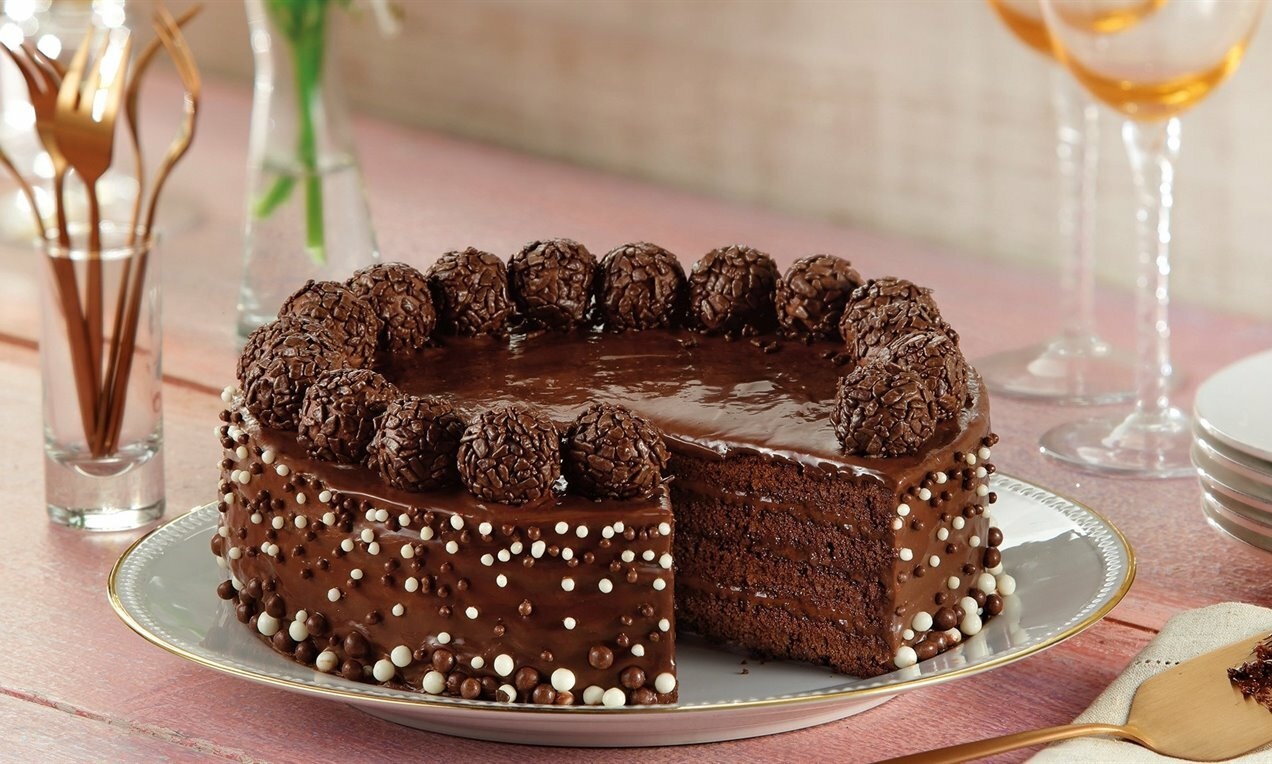 bolo de chocolate aniversário