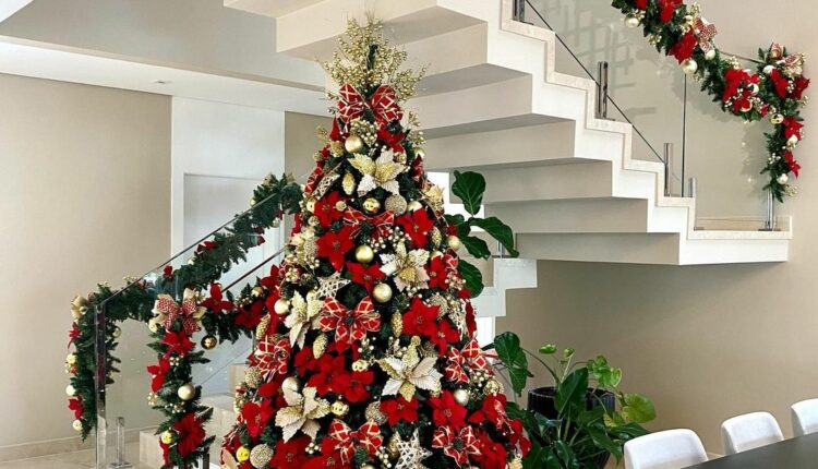 como decorar arvore de natal 16