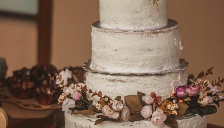 bolo de casamento com flores 10