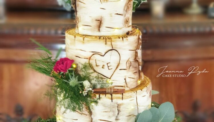 bolo de casamento com flores 11