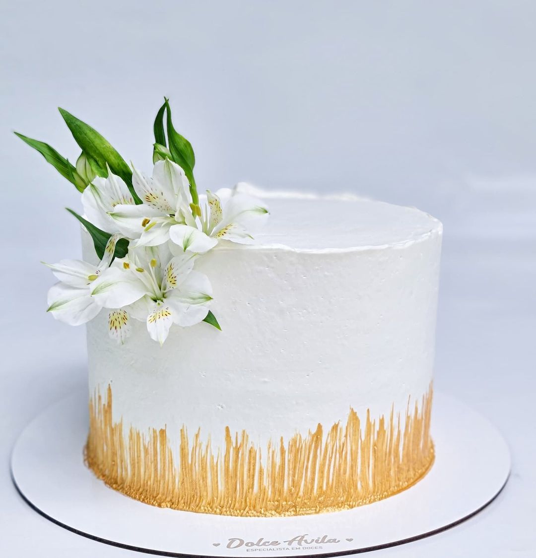 bolo de casamento com flores 4